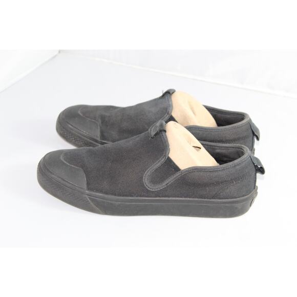 Adidas Originals Men's Nizza Slip on sneakers black size 9 - Picture 2 of 10